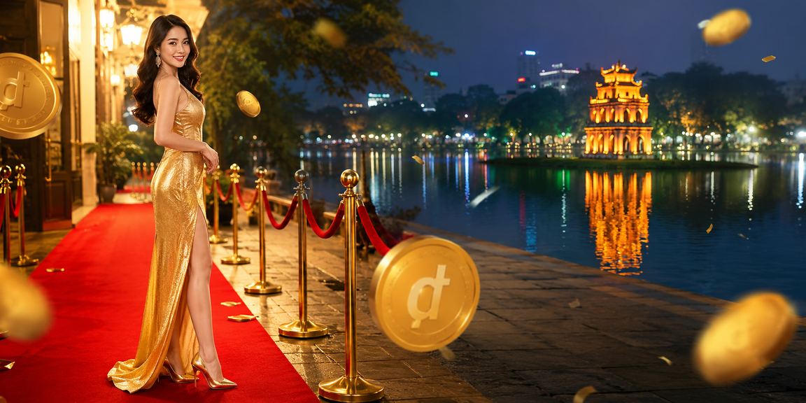 Lễ hội giải trí casino sôi động tại Hà Nội với khung cảnh truyền thống Việt Nam